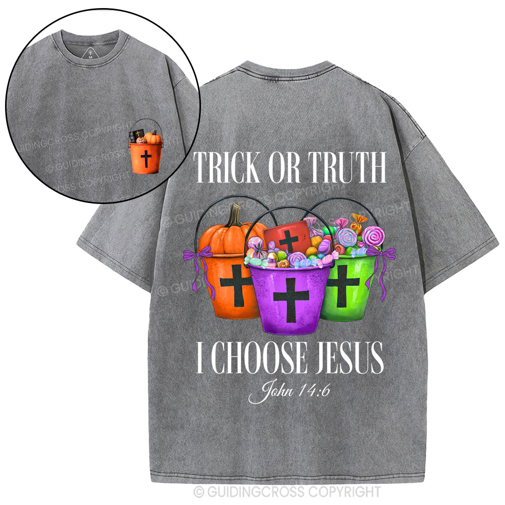 New-Sample Christian Washed T-Shirt Sale - GuidingCross