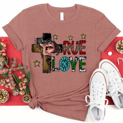 True Love Christian Christmas T-Shirt