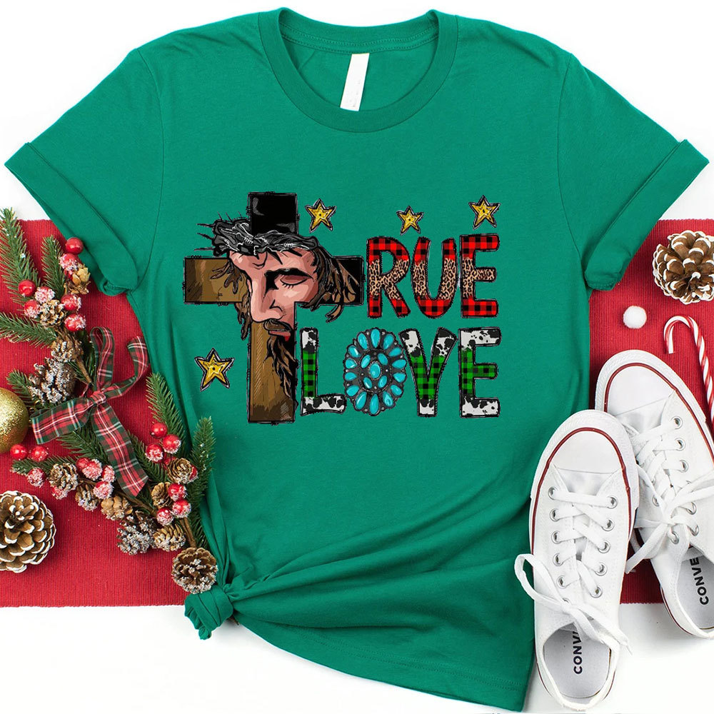 True Love Christian Christmas T-Shirt
