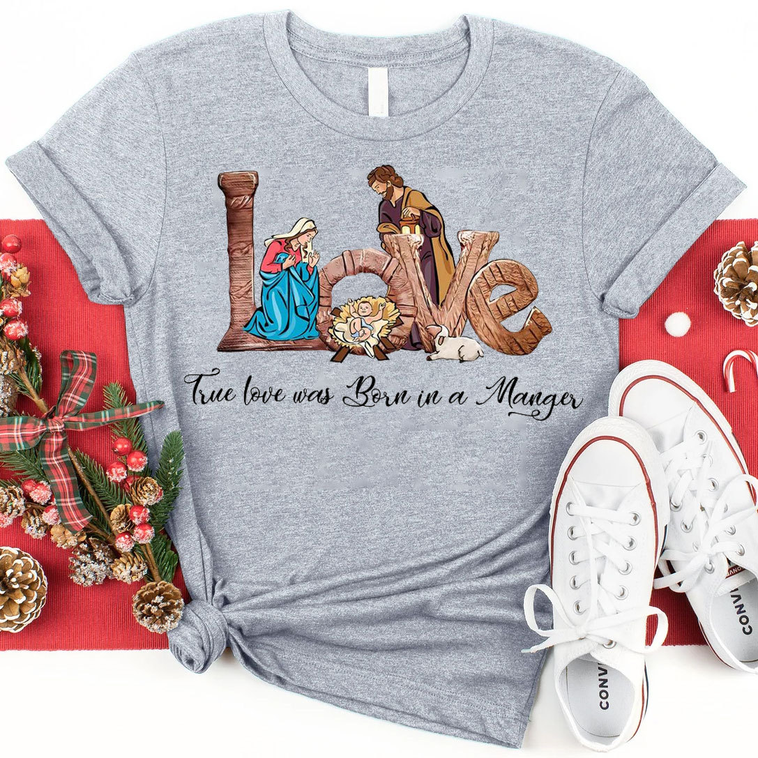 True Love Was Born In A Magic Christian T-Shirt