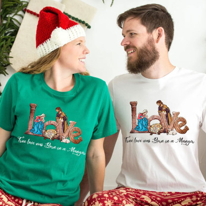 True Love Was Born In A Magic Christian T-Shirt