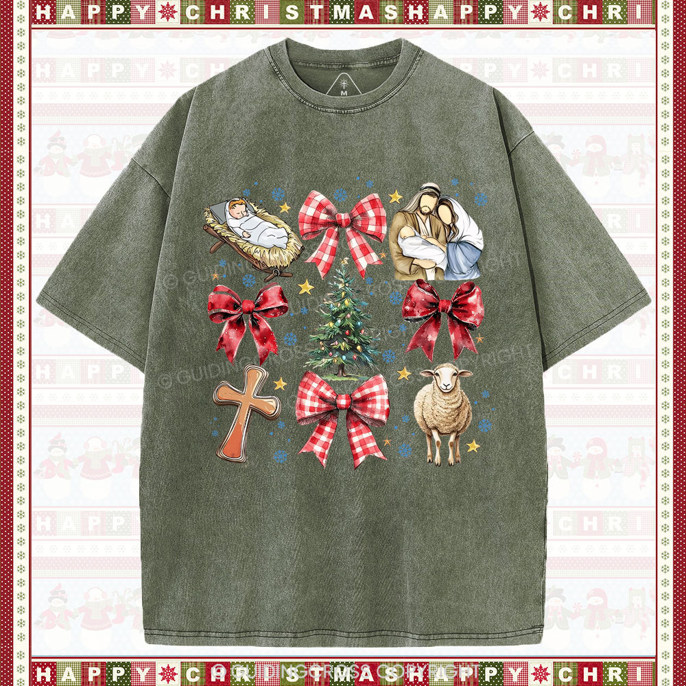 sample washed T-Shirt Sale - GuidingCross