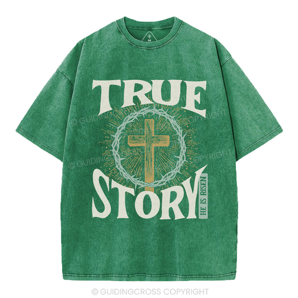 True Story Christian Washed T-Shirt