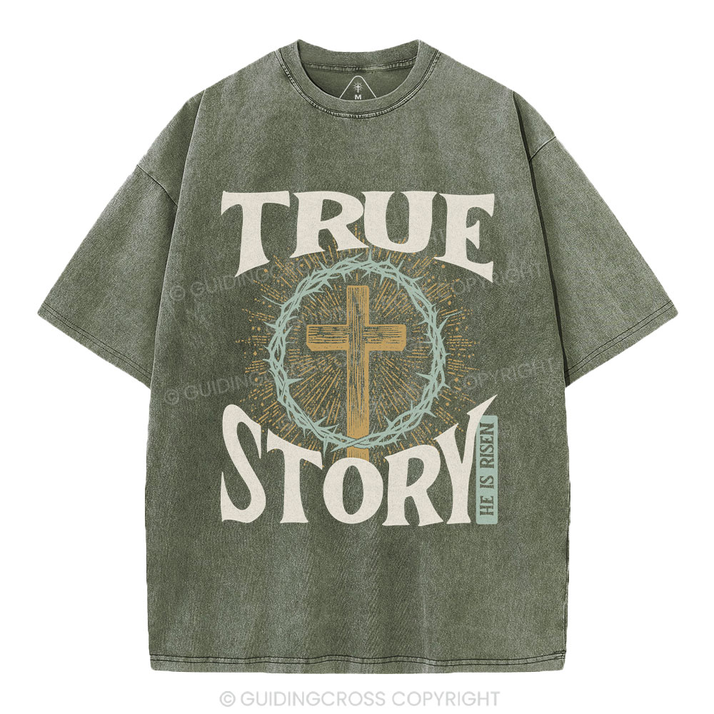 True Story Christian Washed T-Shirt