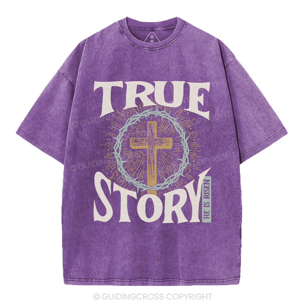 True Story Christian Washed T-Shirt