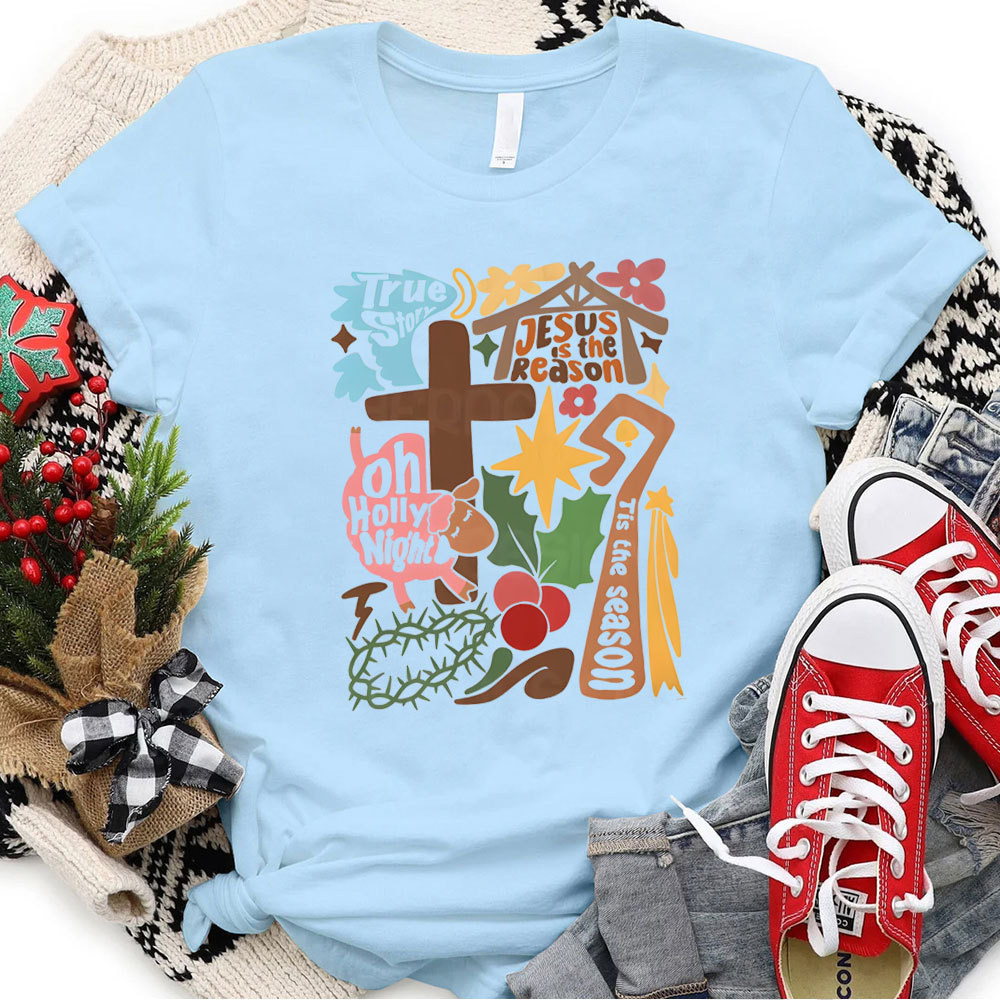 True Story Christian Christmas T-Shirt