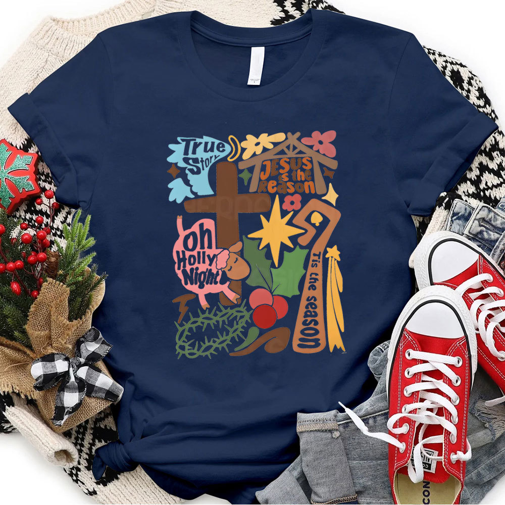 True Story Christian Christmas T-Shirt