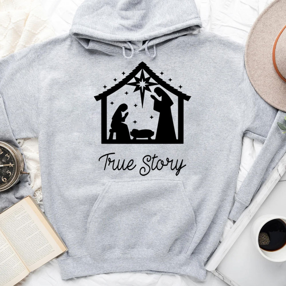 True Story Christmas Nativity Hoodie