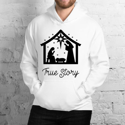 True Story Christmas Nativity Hoodie