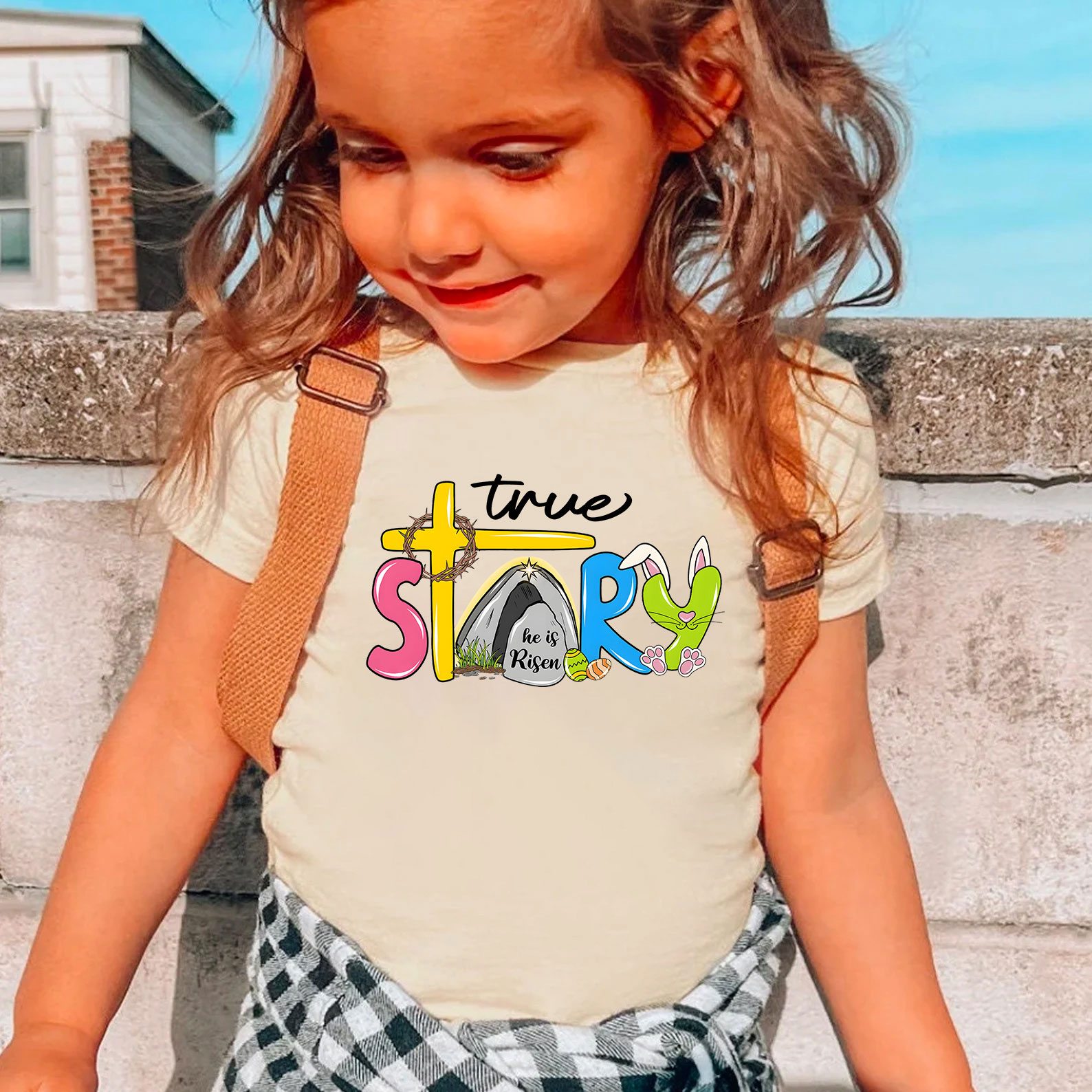 True Story Happy Easter Kids T-Shirt