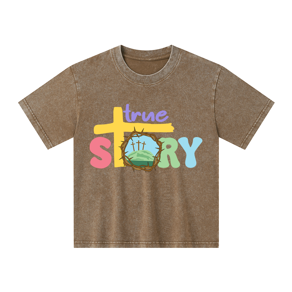 True Story Kid Washed T-Shirt