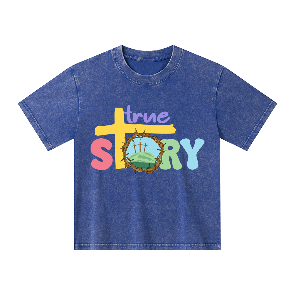 True Story Kid Washed T-Shirt