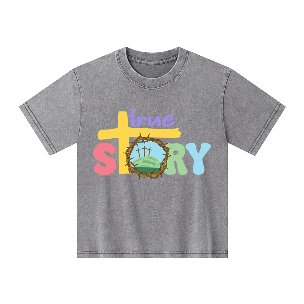 True Story Kid Washed T-Shirt