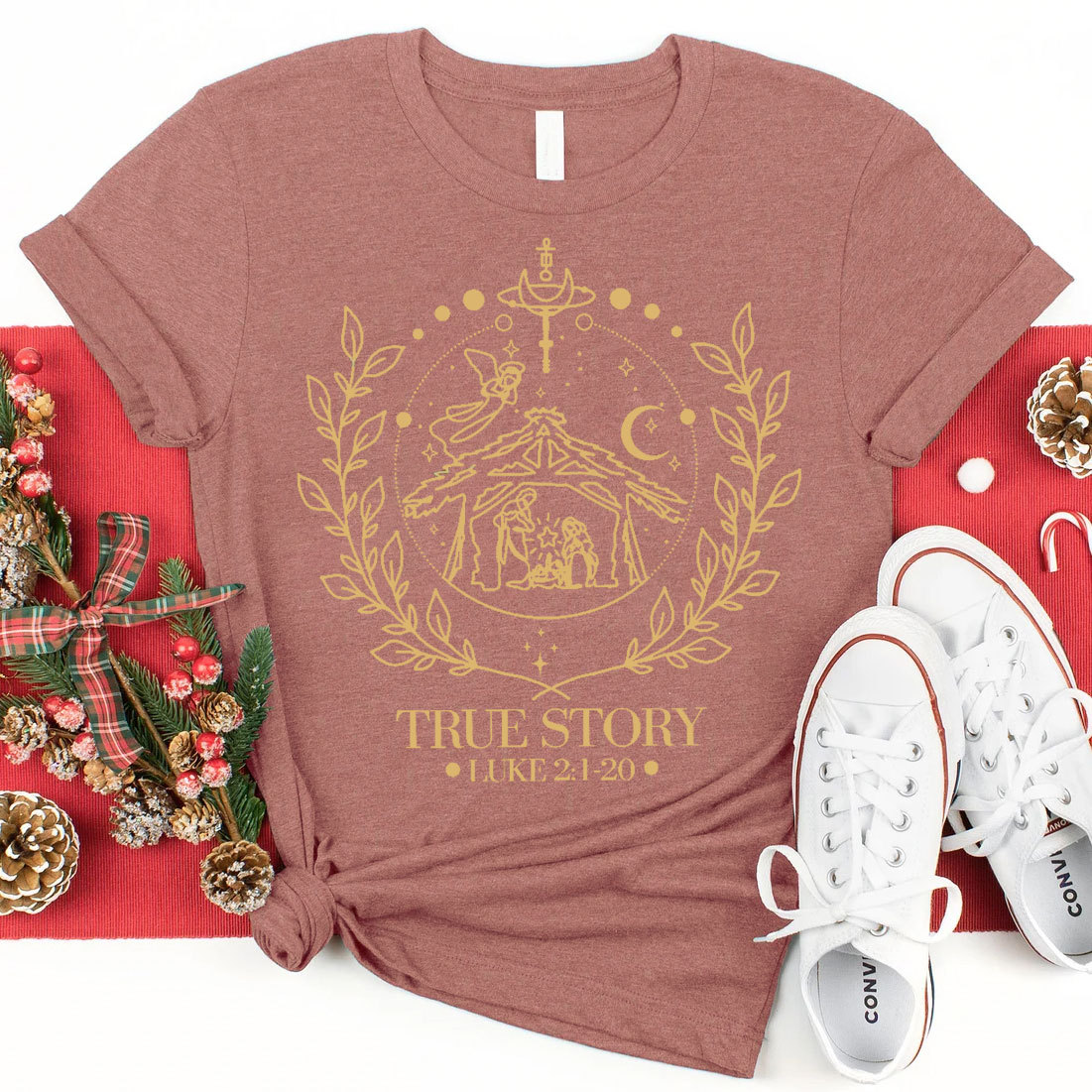 True Story Luke 21:20 Christian T-Shirt