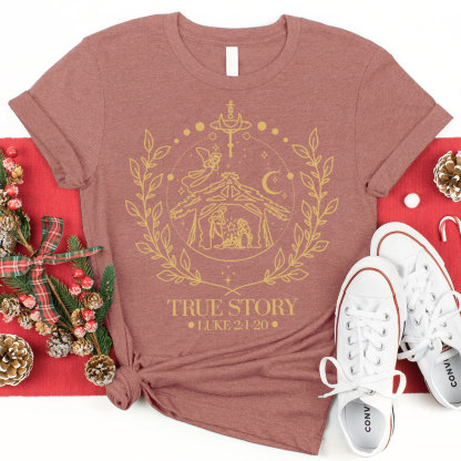 True Story Luke 21:20 Christian T-Shirt