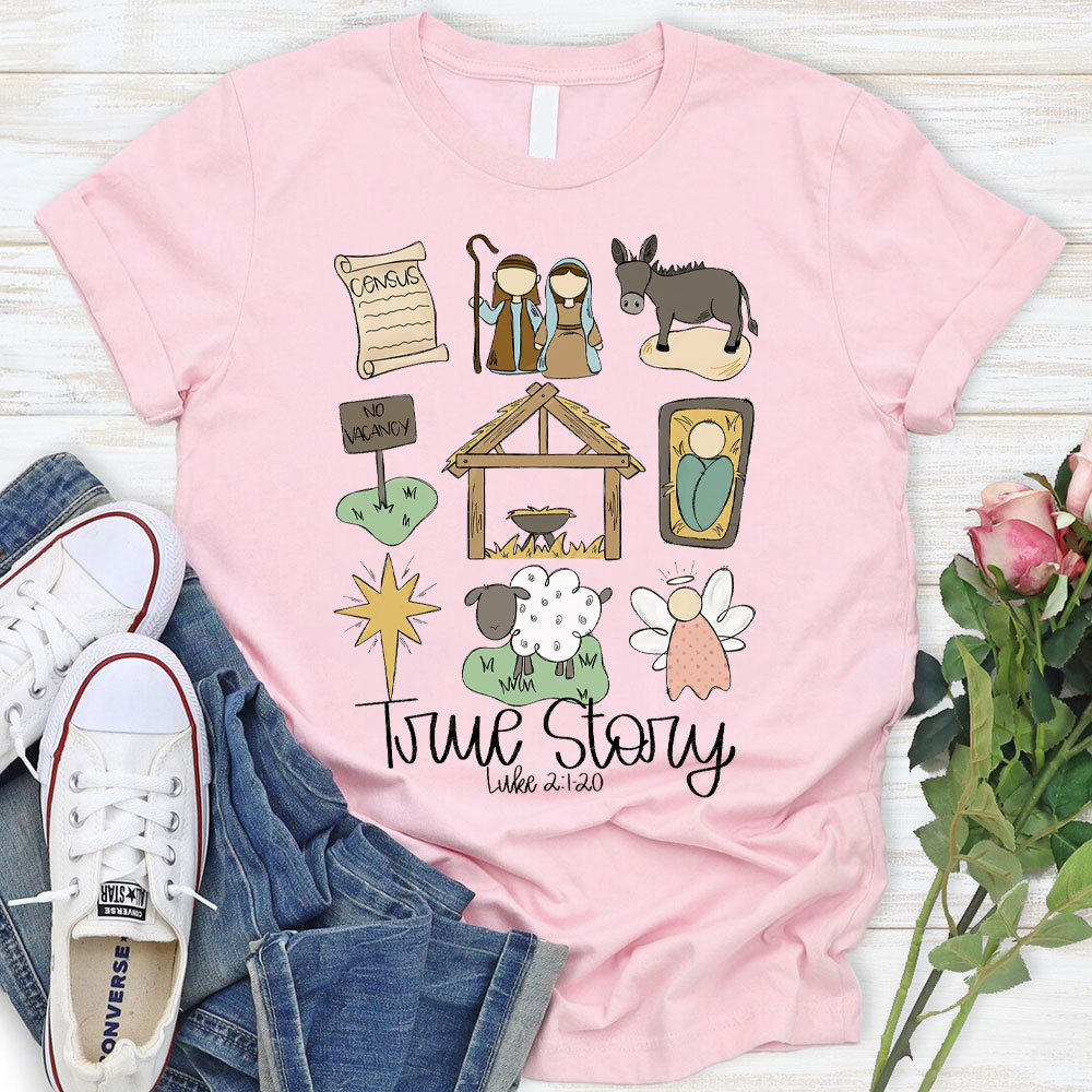 True Story Luke 21：20 Christian T-Shirt