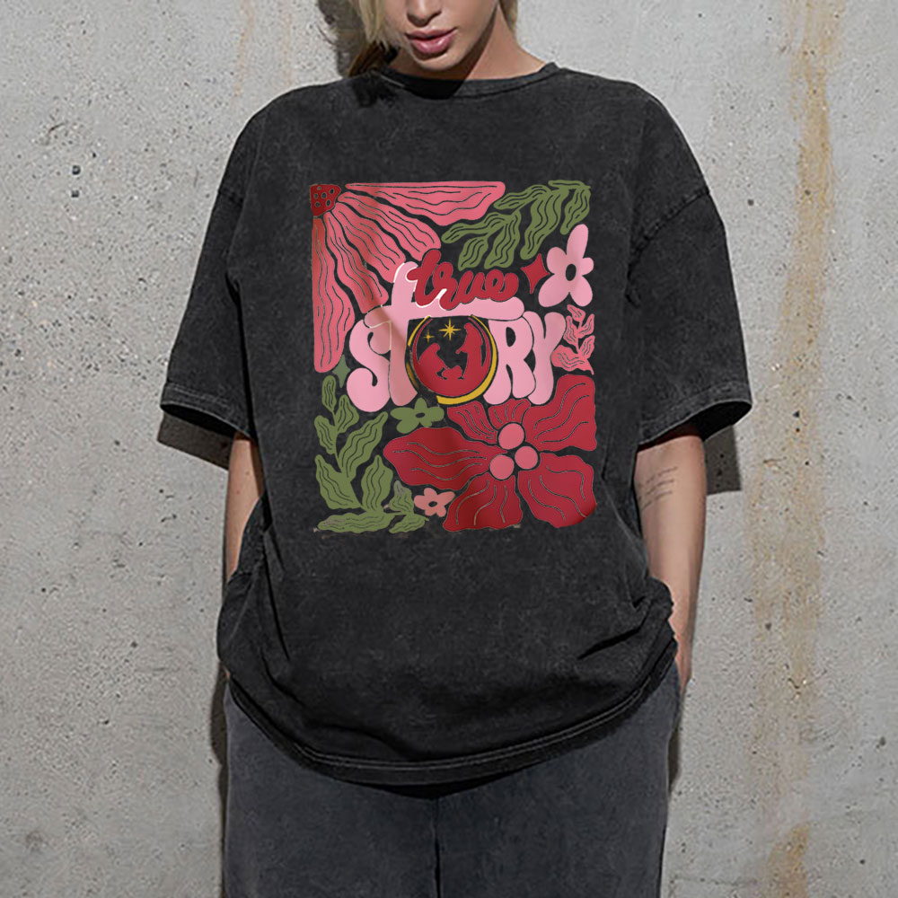 True Stroy Christian Christmas T-Shirt