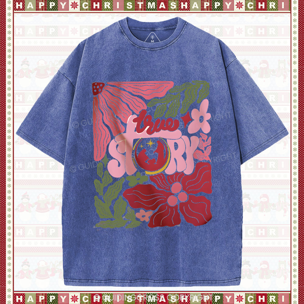 True Stroy Christian Christmas T-Shirt