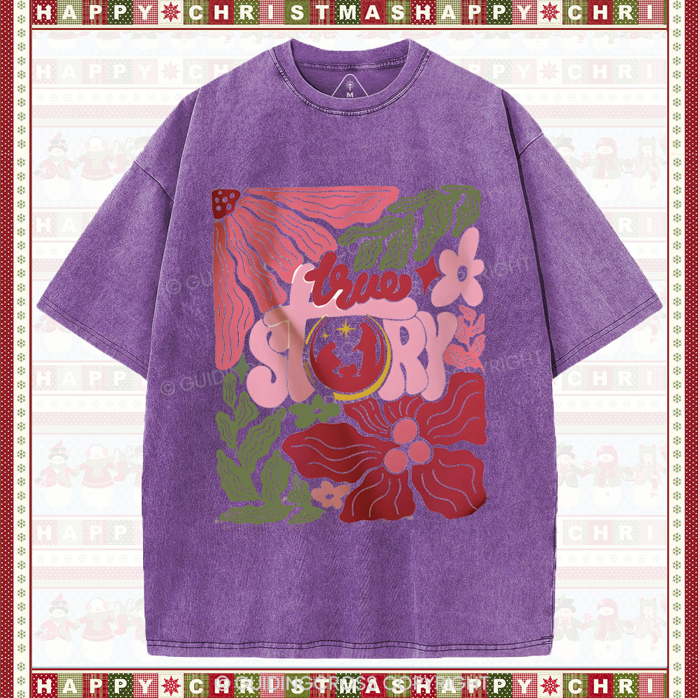 True Stroy Christian Christmas T-Shirt