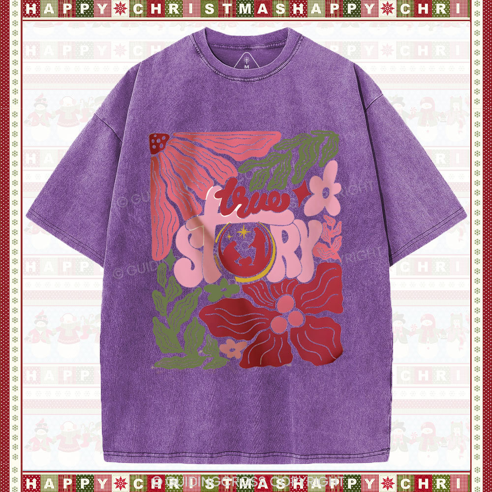 True Stroy Christian Christmas T-Shirt