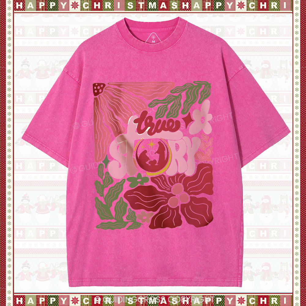 True Stroy Christian Christmas T-Shirt