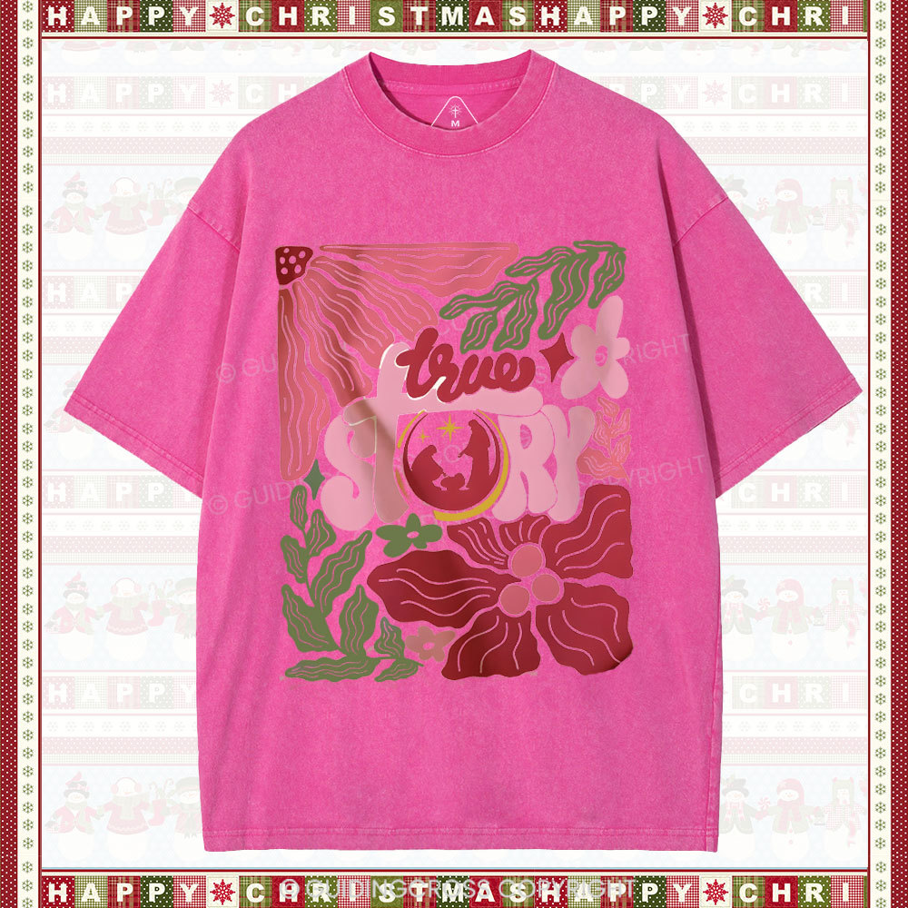 True Stroy Christian Christmas T-Shirt