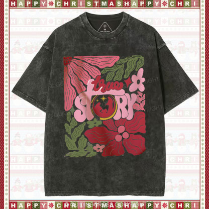 True Stroy Christian Christmas T-Shirt