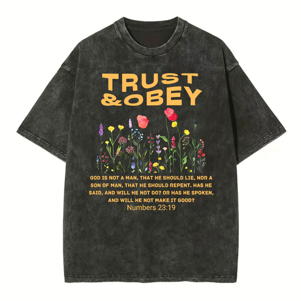 Vintage Washed Christian Sample T-Shirt Sale-GuidingCross