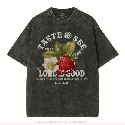 Trust And See Christian Washed T-Shirt