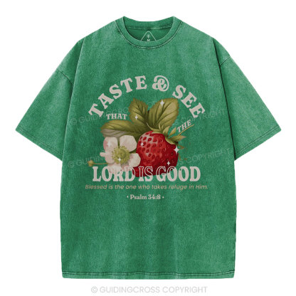 Trust And See Christian Washed T-Shirt