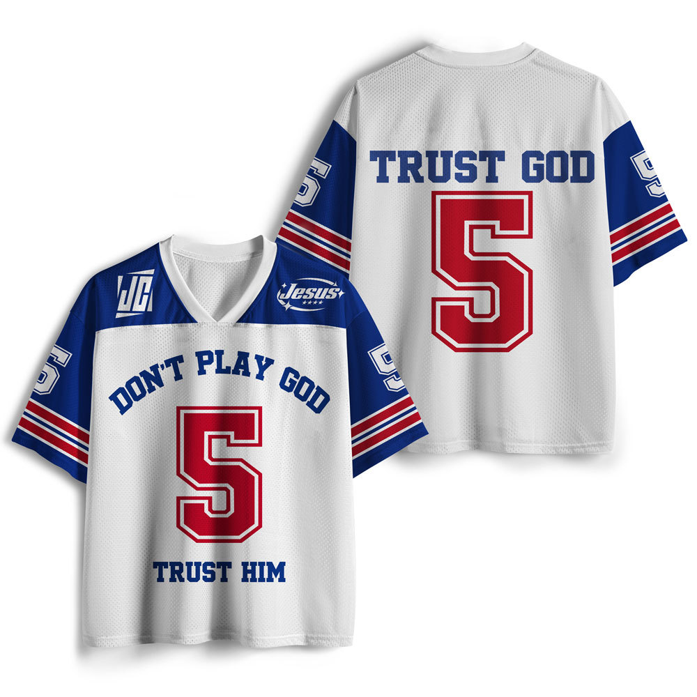 Trust God Christian Mesh Jersey