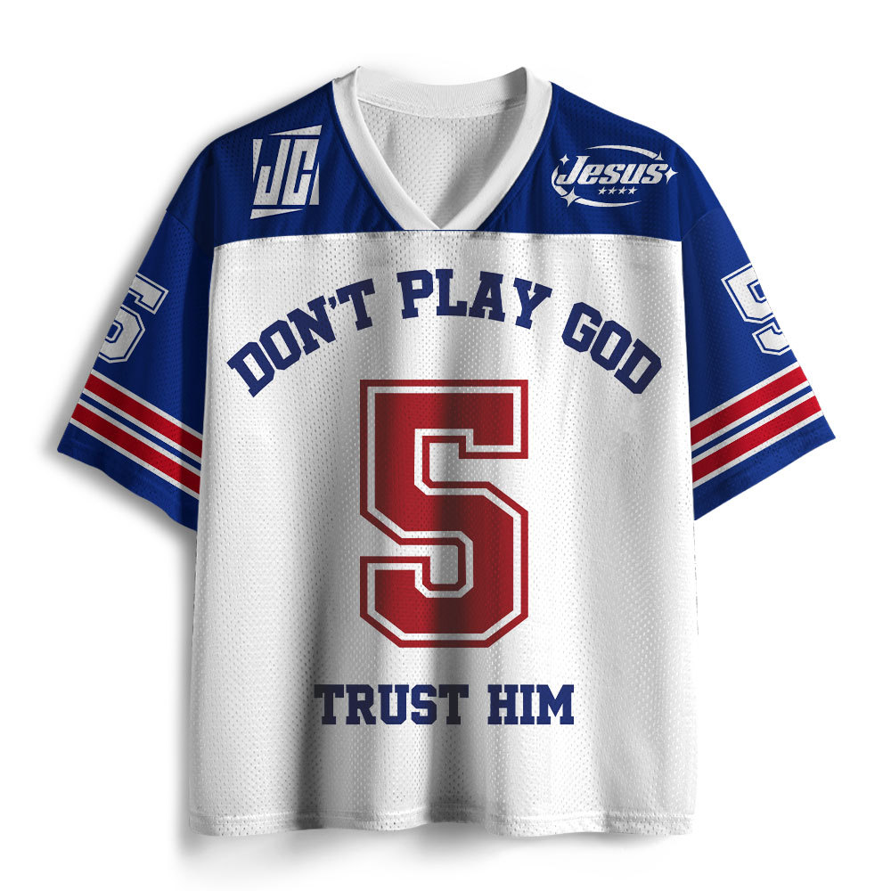 Trust God Christian Mesh Jersey