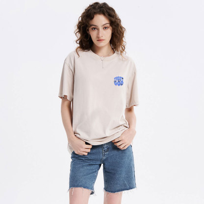 Trust God Christian Washed T-Shirt