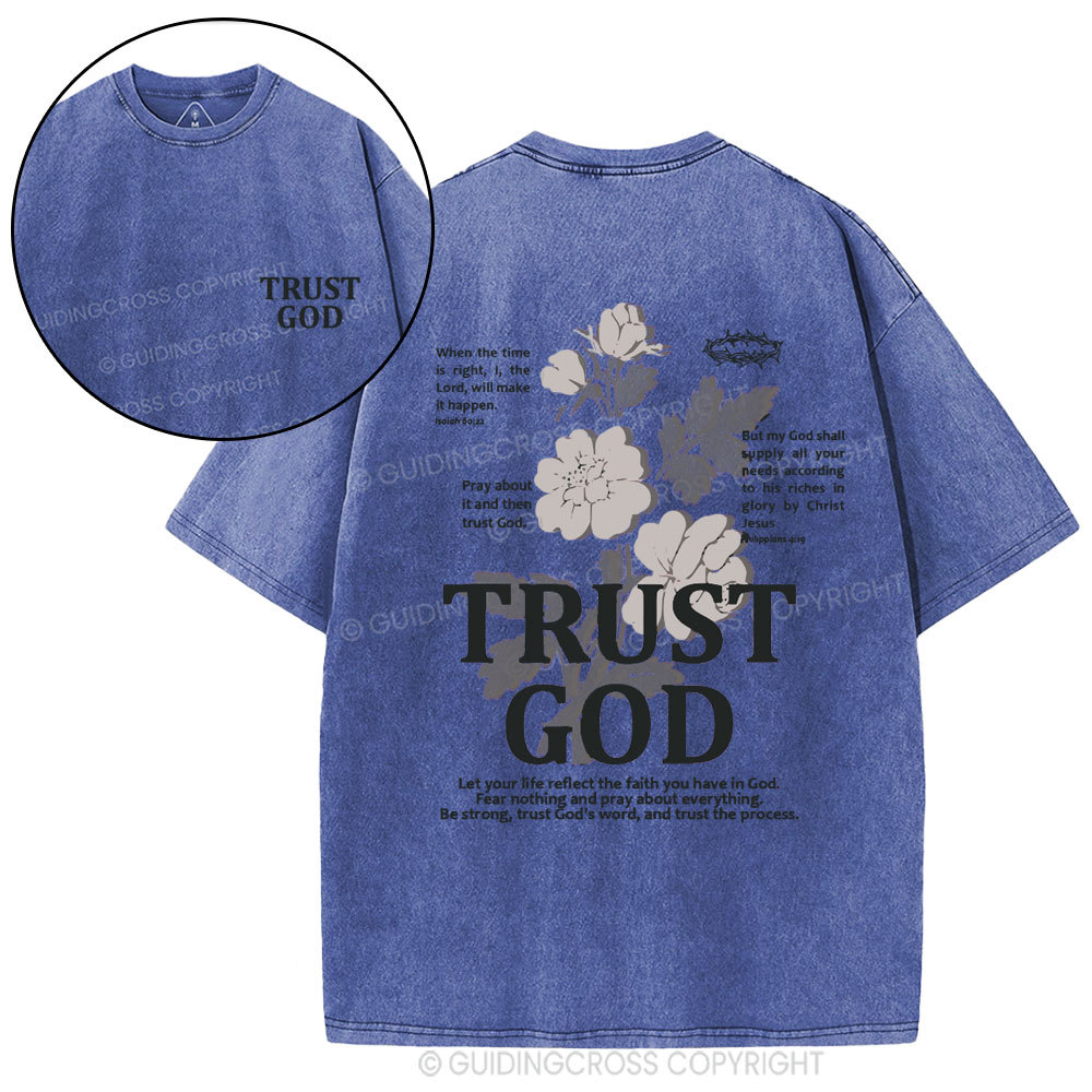 New-Sample Christian Washed T-Shirt Sale - GuidingCross