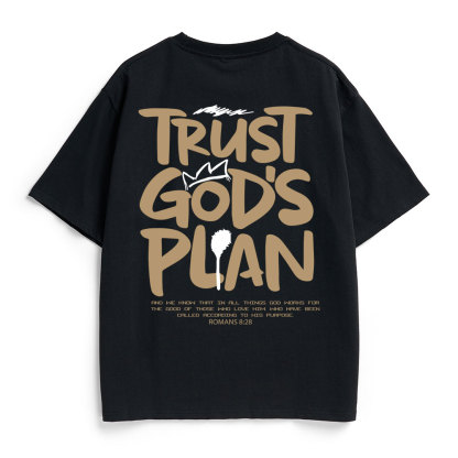 Trust God's Plan Christian Heavy Cotton T-Shirt