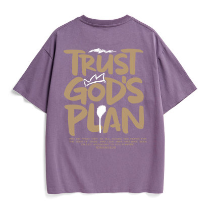 Trust God's Plan Christian Heavy Cotton T-Shirt