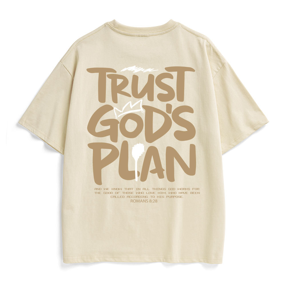 Trust God's Plan Christian Heavy Cotton T-Shirt