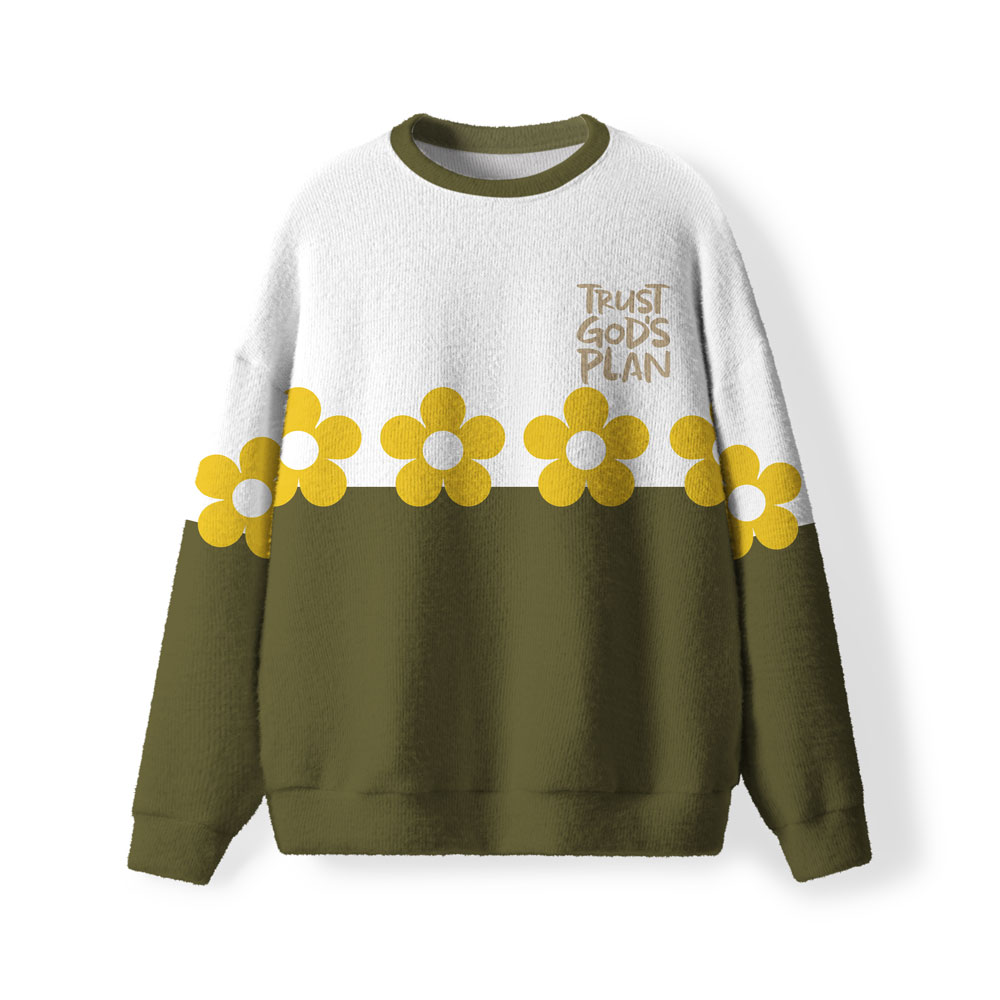 Trust God's Plan Christian Lightweight Sweater