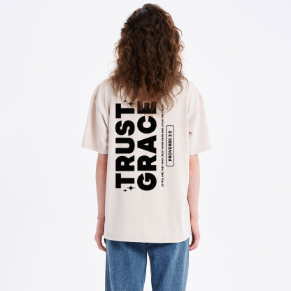 Trust Grace Christian Washed T-Shirt