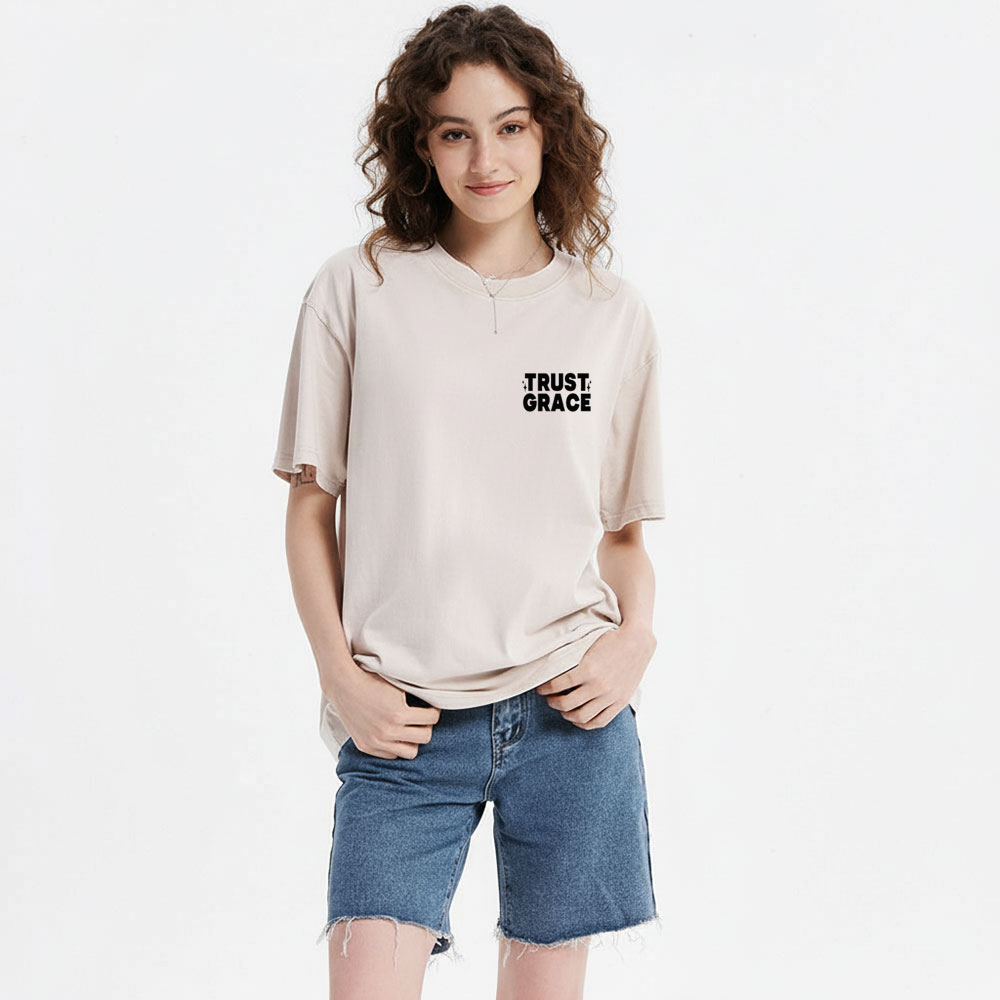 Trust Grace Christian Washed T-Shirt