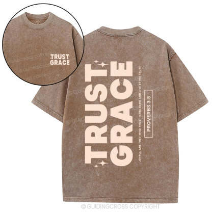 Trust Grace Christian Washed T-Shirt
