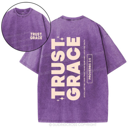 Trust Grace Christian Washed T-Shirt