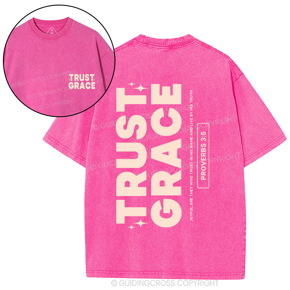Trust Grace Christian Washed T-Shirt