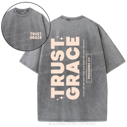 Trust Grace Christian Washed T-Shirt