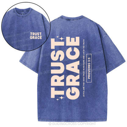 Trust Grace Christian Washed T-Shirt