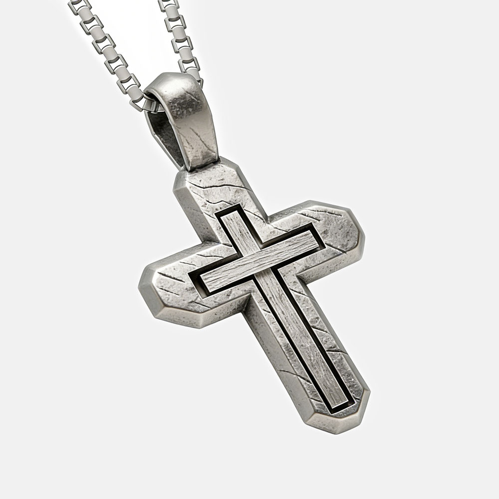 Trust In God Christian 925 Sterling Silver Necklace