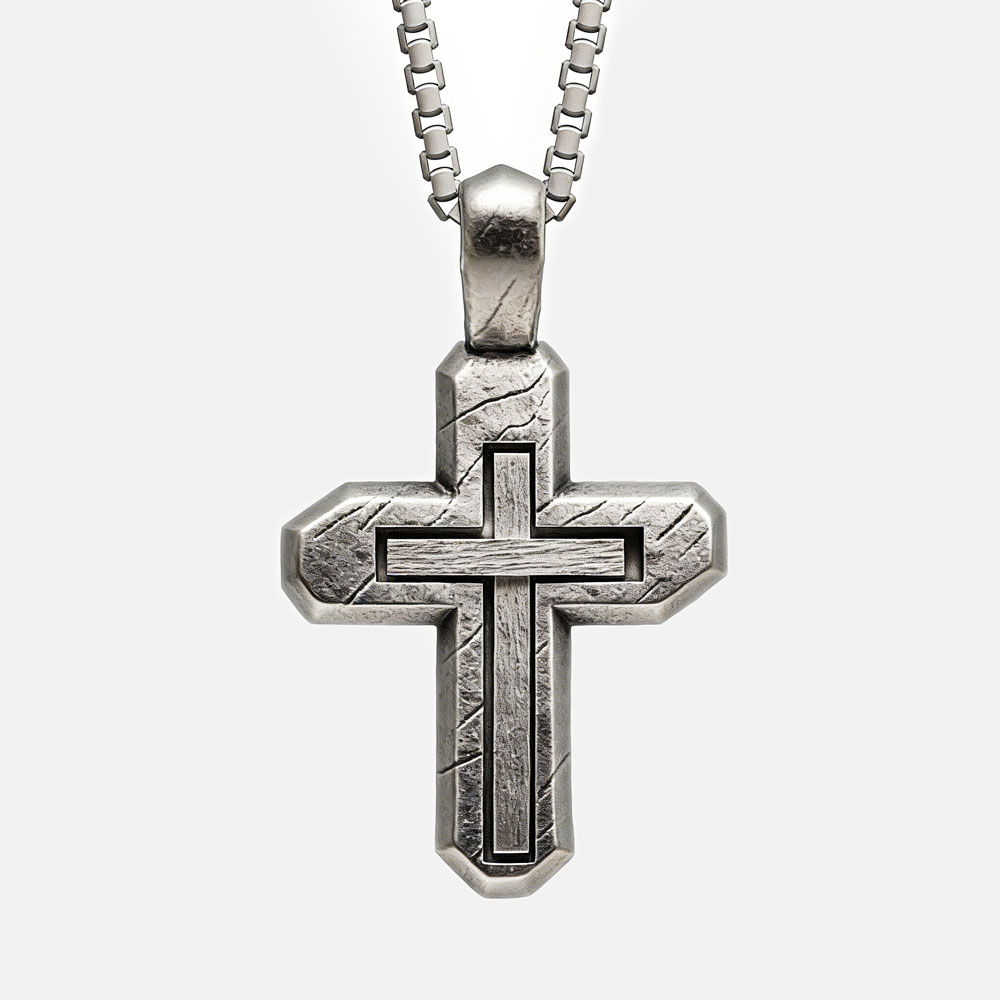 Trust In God Christian 925 Sterling Silver Necklace