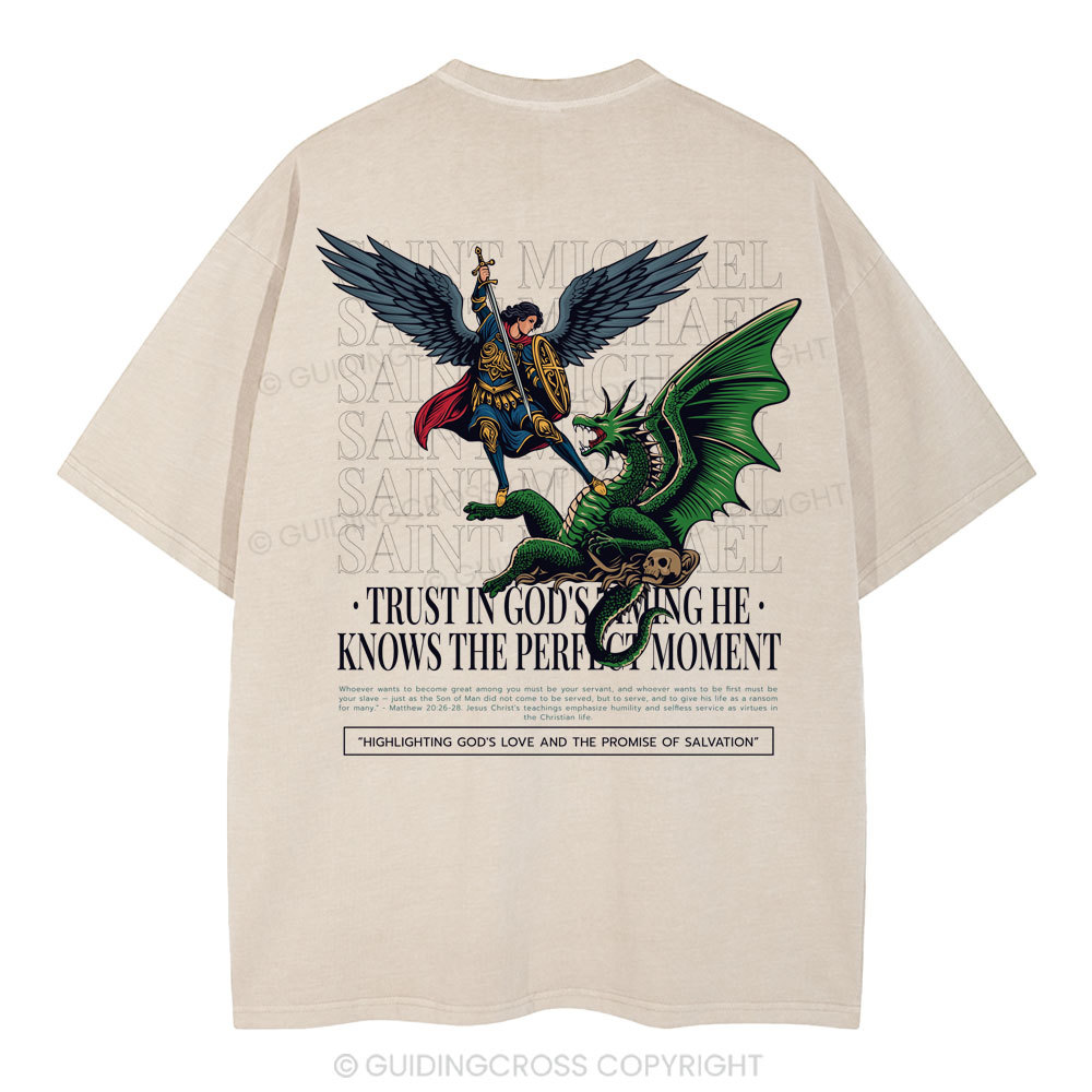 Trust In God Christian Washed T-Shirt