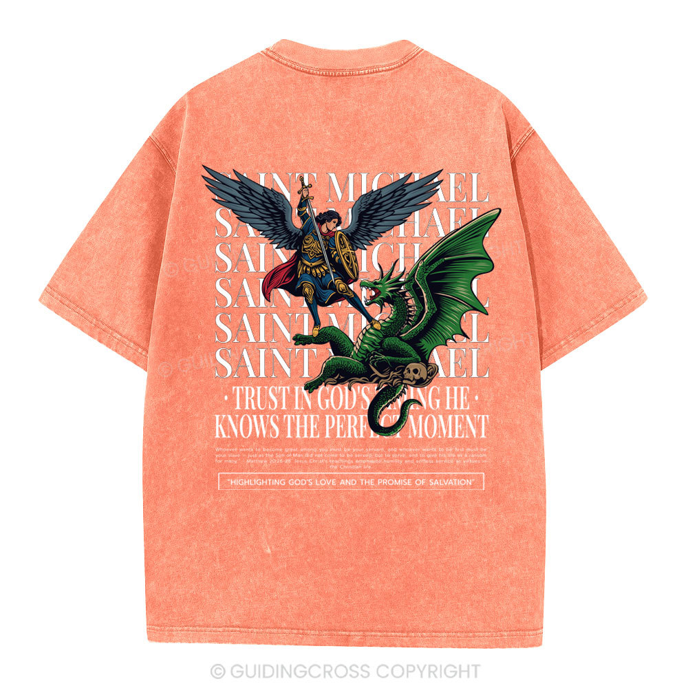 Trust In God Christian Washed T-Shirt