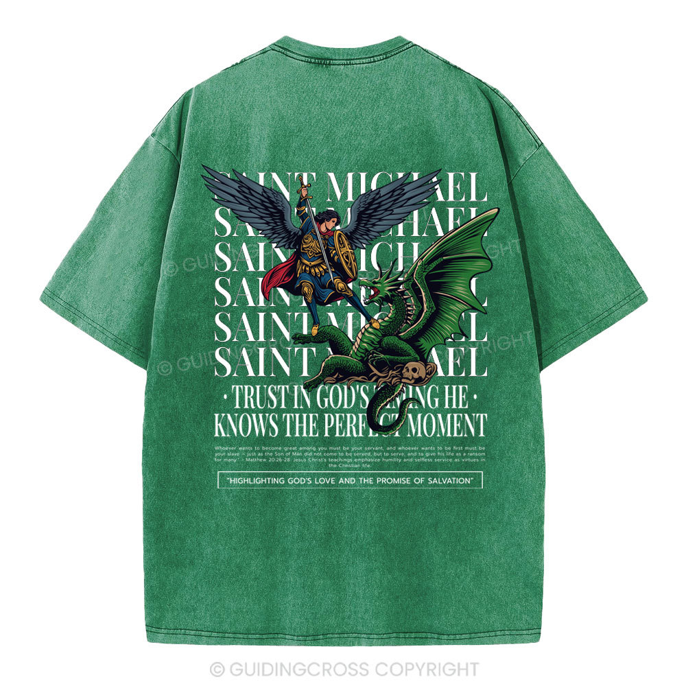 Trust In God Christian Washed T-Shirt